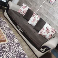 فروش یک دست مبلمان راحتی سفارشی|مبلمان خانگی و میز عسلی|خوی, |دیوار