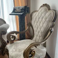 مبل استیل در حد نو|مبلمان خانگی و میز عسلی|سلمانشهر, |دیوار