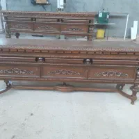 آینه کنسول رومی|بوفه، ویترین، کنسول|اراک, |دیوار