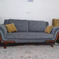 مبل راحتی تمیز بدون پارگی وفرو رفتگی|مبلمان خانگی و میز عسلی|پاکدشت, حصار امیر|دیوار