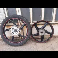 3جفت رینگ اسپورت هوندا ۱۲۵،۲۰۰،۱۵۰|قطعات یدکی و لوازم جانبی|یزد, |دیوار