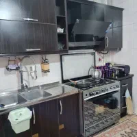 کابینت ام دی اف-هود-سینک وشیر آب