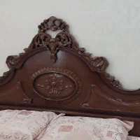 سرویس خواب دو نفره چوب گردو منبت کاری