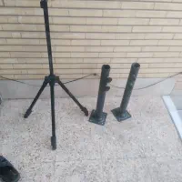 سه پایه بالا بر دستی تلسکوپی +۳عدد پایه دوربین|دوربین عکاسی و فیلم‌برداری|اصفهان, رزمندگان|دیوار