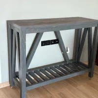 میز کنسول چوبی میزبار کافی تیبل