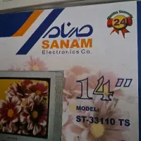 تلویزیون۱۴ اینچ صنام نو،اتوی قدیمی ،دینام چرخ
