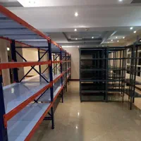 قفسه های آبی و نارنجی ایزی راک نیمه سنگین