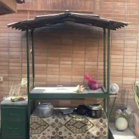 باربیکیو ایستاده مسقف