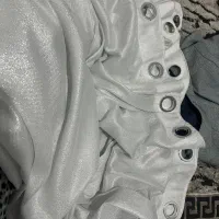 پرده طوسی نقره ای جدید