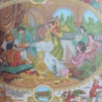 نخ ونقشه وچله ابریشم تابلو فرش|تابلو فرش|شیراز, شهرک گلستان|دیوار