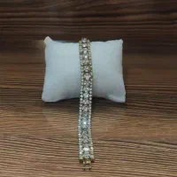 دستبند زنانه تمام نگین