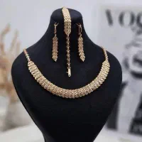 سرویس‌ نقره با عیار ۹۲۵،مشابه طلا و آبکاری رودیوم|جواهرات|تبریز, |دیوار