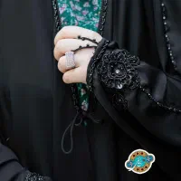 چادر مشکی عربی مونجوق دوزی