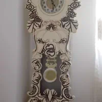 ساعت ایستاده چوبی