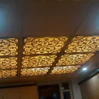 نصب کناف سقف کاذب pvc الواری کاغذ دیواری
