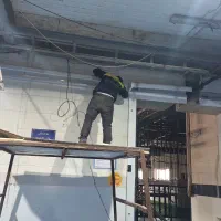 درب ریلی سردخانه کشتارگاهی|ماشینآلات صنعتی|تبریز, |دیوار