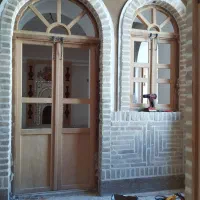 ساخت درب وپنجره چوبی شیشه رنگی به سبک سنتی وقدیمی|مصالح و تجهیزات ساختمان|اصفهان, بهارستان|دیوار