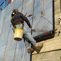 نصب ایزوگام با طناب راپل اجرا عایق رطوبتی نانو نما|خدمات پیشه و مهارت|رشت, منظریه|دیوار