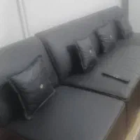 مبل راحتی ۵ نفره چرم