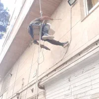 پیچ ورولپلاک نما پیچ رول پلاک کاردر ارتفاع ابندی|خدمات پیشه و مهارت|آمل, |دیوار