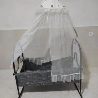 گهواره وپشه بندنوزاد|اسباب و اثاث بچه|صحنه, |دیوار