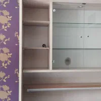 میزتحریر و کتابخانه کم جا چوب|میز تحریر و کامپیوتر|تهران, میرداماد|دیوار