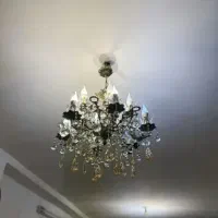 ۲عدد لوستر ۱عدد دیواری برنز نونو|لوستر و چراغ آویز|تهران, گلستان (شهرک راه آهن)|دیوار