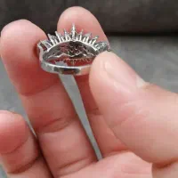 انگشتر نقره 925 زنانه|جواهرات|اصفهان, فرح آباد|دیوار