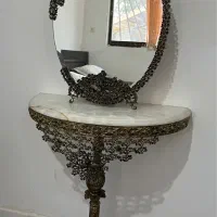 آینه کنسول برنج