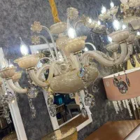 تمامی لوستر ها زیر قیمت خرید فقط ۱دسگاه موجود|لوستر و چراغ آویز|اهر, |دیوار