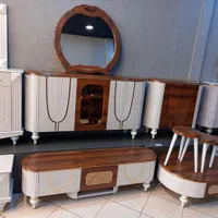 آینه کنسول اهورا|بوفه، ویترین، کنسول|مشکین‌دشت, |دیوار