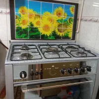 اجاق گاز پنج شعله طرح فر