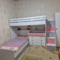 فروش تخت دو طبقه شیک|تخت و سرویس خواب|دهدشت, |دیوار