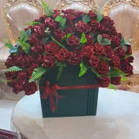 گل ربانی|گل مصنوعی|مشهد, جانباز|دیوار