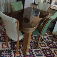 میز چهار نفره وصندلی نهار خوری  ۶۲۰۰۰۰۰|میز و صندلی غذاخوری|بهبهان, |دیوار