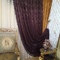 پرده پذیرایی مناسب پذیرایی به اندازه ۷ متر|پرده، رانر، رومیزی|تهران, جنت‌آباد شمالی|دیوار