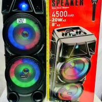 اسپیکر ۸۲۱۰ بیس دار میکروفون بی سیم فقط۳/۷۰۰ت|صوتی و تصویری|تبریز, |دیوار