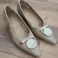 کفش جیر کرم شکلاتی تیره سایز۳۶ و ۳۷