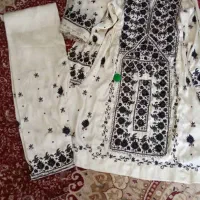 لباس بلوچی دست دوز با شال