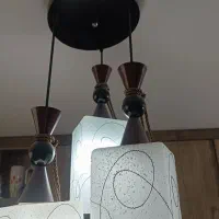 لوستر سه شاخه|لوستر و چراغ آویز|اصفهان, خواجه عمید|دیوار