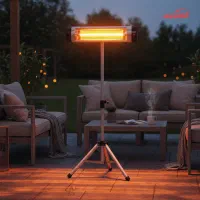 بخاری برقی تابشی اگزیدو 2500/باپایه/EOH2455