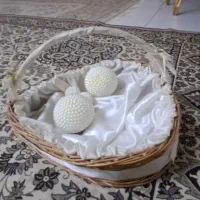 سبد چوبی کادویی