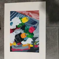 نقاشی|تابلو، نقاشی، عکس|تهران, خواجه نظام الملک|دیوار