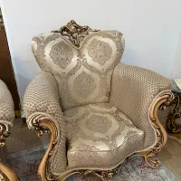 ست مبلمان کلاسیک و غذاخوری ۸ نفره|مبلمان خانگی و میز عسلی|رشت, گلسار|دیوار