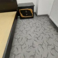 تخت خواب چوبی دونفره تمیز|تخت و سرویس خواب|تاکستان, |دیوار