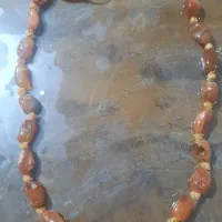 گردنبند قدیمی عقیق