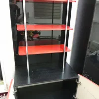 میز کامپیوتر کمد قفسه|جاکفشی، کمد، دراور|تربتحیدریه, قائم|دیوار