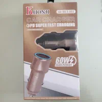 شارژر فندکی ماشین 60 وات فست