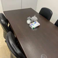 دو عدد میز کنفرانس اداری بدون صندلی