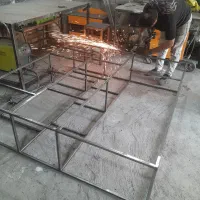 جوشکارسیار فلاشینگ خرده کار نرده پایه کولر حفاظ